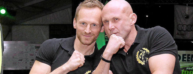 "Getting Tough": Marcus Ertelt (links) und Michael Kalinowski